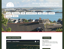 Tablet Screenshot of gite-cotes-d-armor.com